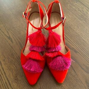 Antonio Melani Tassel heeled shoes